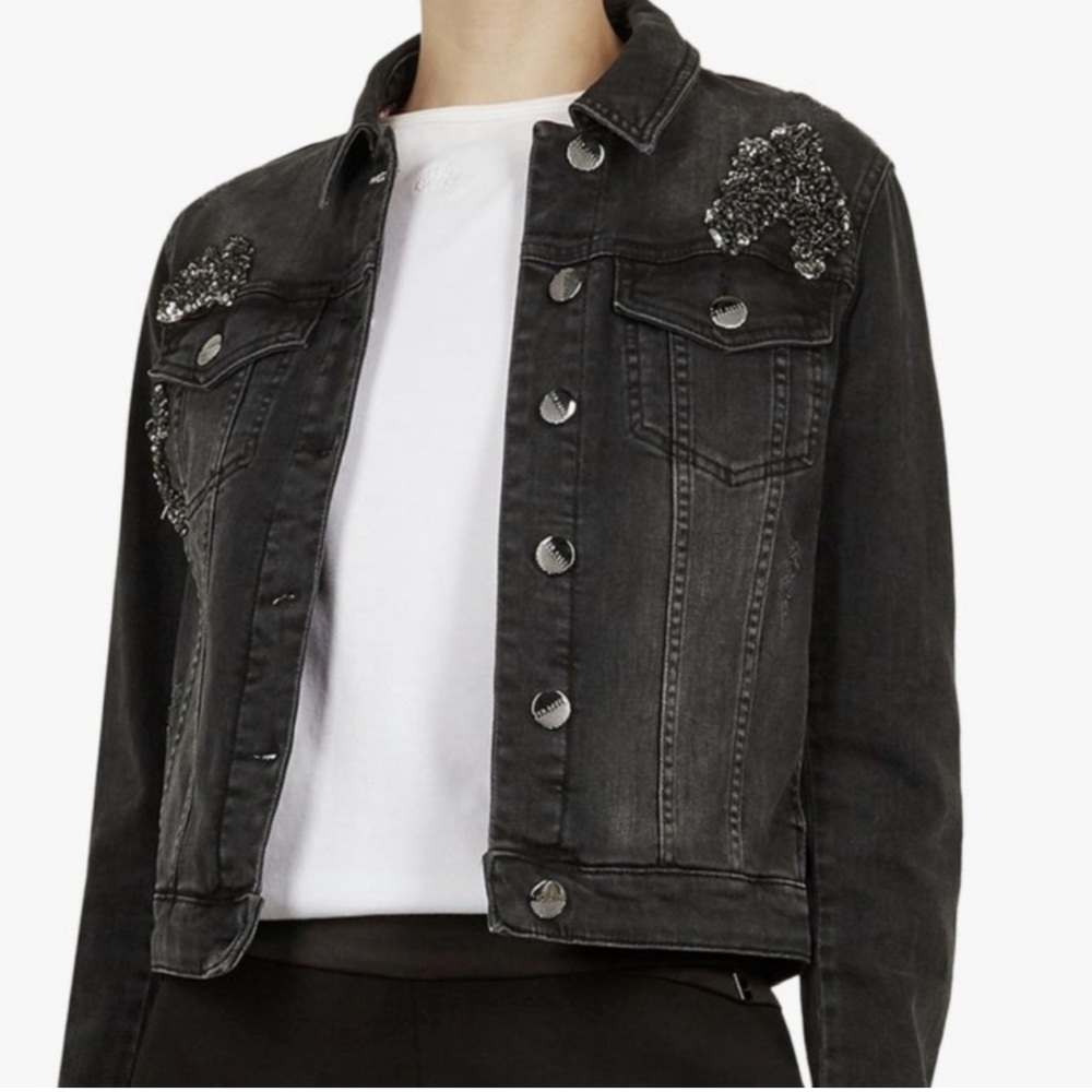 Ted Baker - Rhinestone Denim jacket